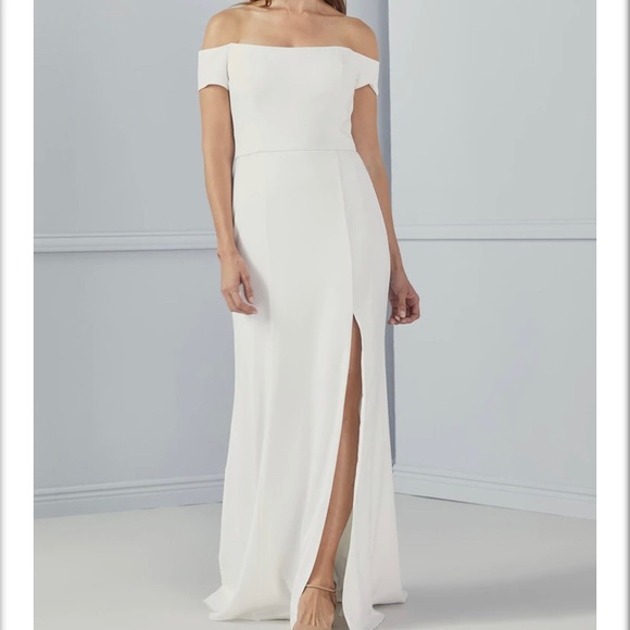 BRIDESMAID DRESS AMSALE- Eden style in Mauve - Picture 6 of 6